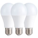 Led-lamppu 9W E27 3-pack