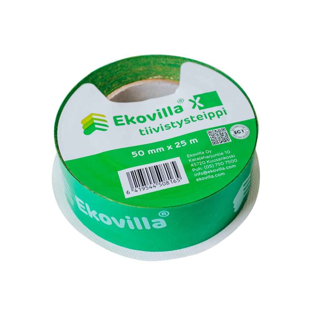 Ekovilla ilmansulun teippi