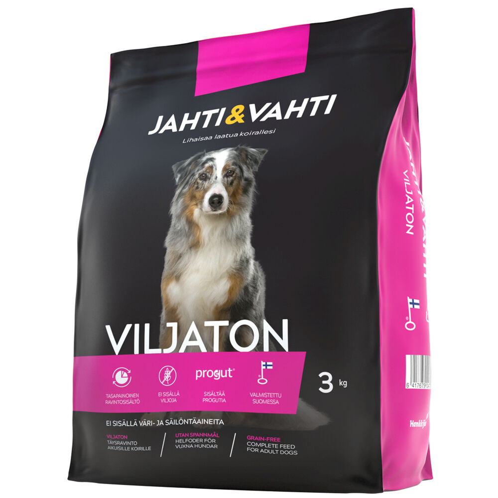 Jahti&Vahti Viljaton 3 kg koiranruoka