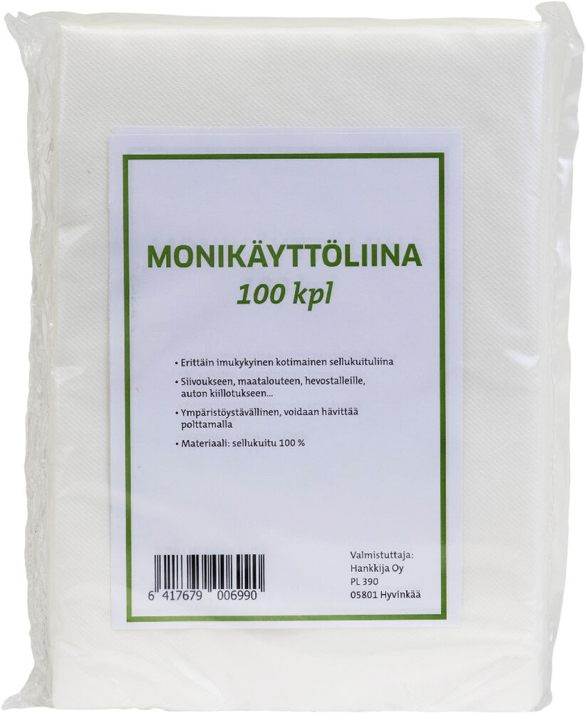 Monikäyttöliina 100 kpl