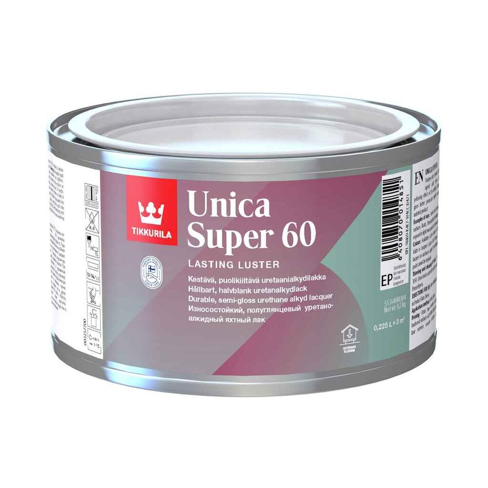 Uretaanialkydilakka Unica Super EP 0,225 l PK Tikkurila