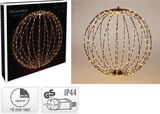 Valopallo 40 cm 240 led lämmin valkoinen