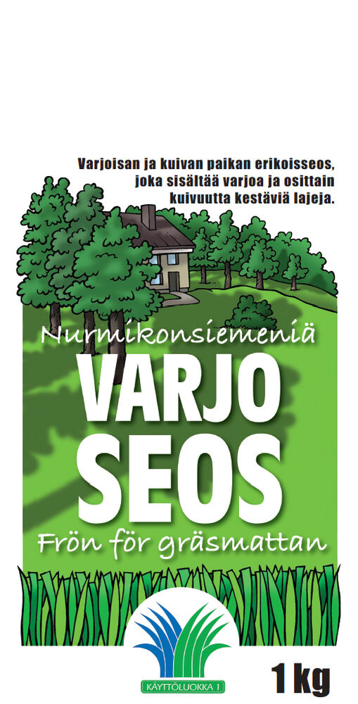 Nurmikonsiemen Varjoseos 1 kg