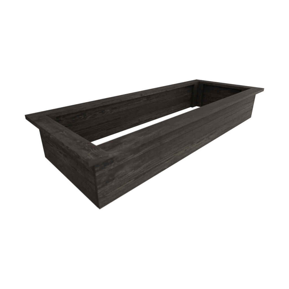 Kasvatuskehä 200x80x32 cm grafiitin harmaa