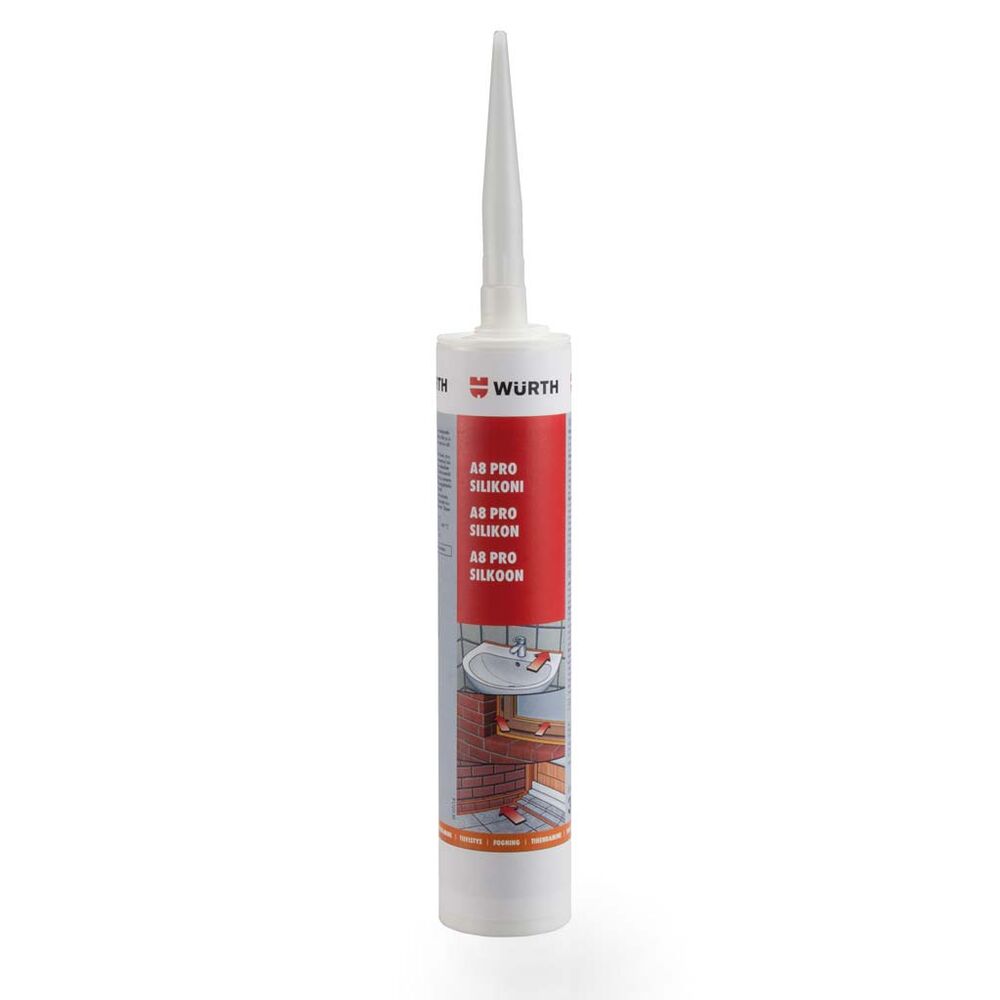 Silikoni A8 Pro väritön 310ml