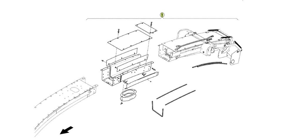 Puhallustorven Jatko M Retrofit Kit  0022014250