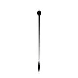 Puutarhaportti tolppa metallia 105 cm