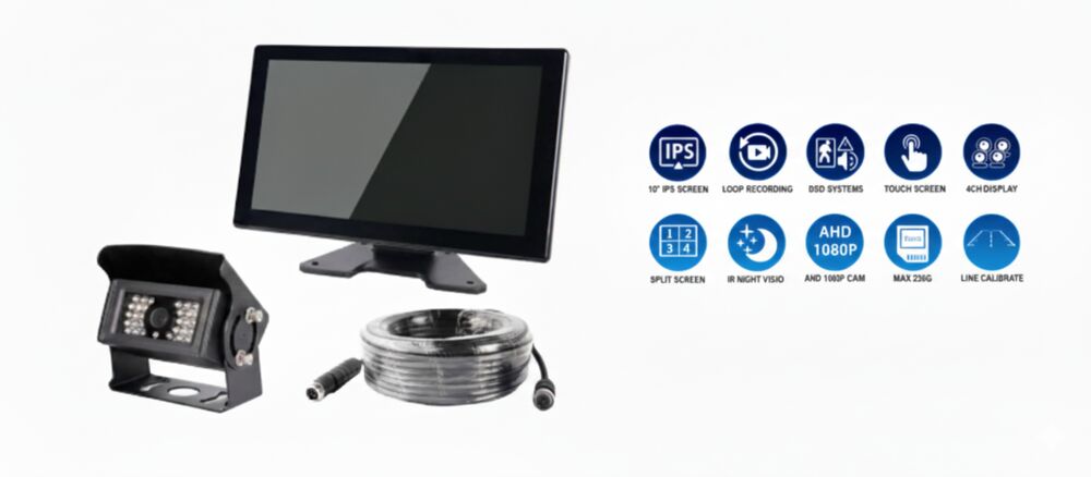 Peruutuskamerasarja Revon RPK1010AI 10,1" (AI, AHD 1080p)