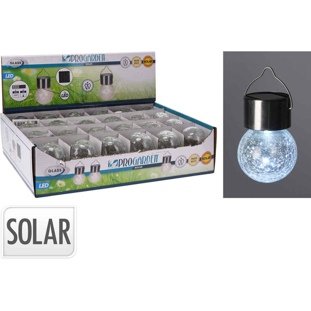 Solar pallo Cracklee halk 6 cm