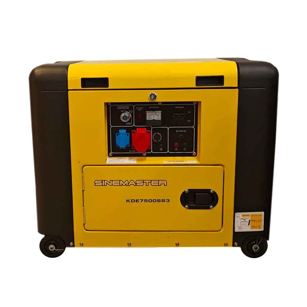 Aggregaatti Sinemaster 7500W 400V diesel