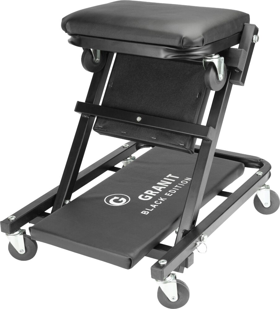 Asentajan Alusta/Jakkara 2 in 1 BLACK EDITION
