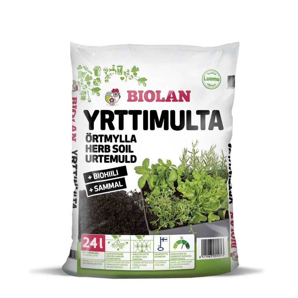 Biolan Yrttimulta 24l