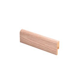 Jalkalista MDF 12x42x2750 valkolakattu tammi, 10 kpl/pkt