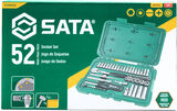 Räikkä ja Hylsysarja 1/4"  52 Osaa Sata