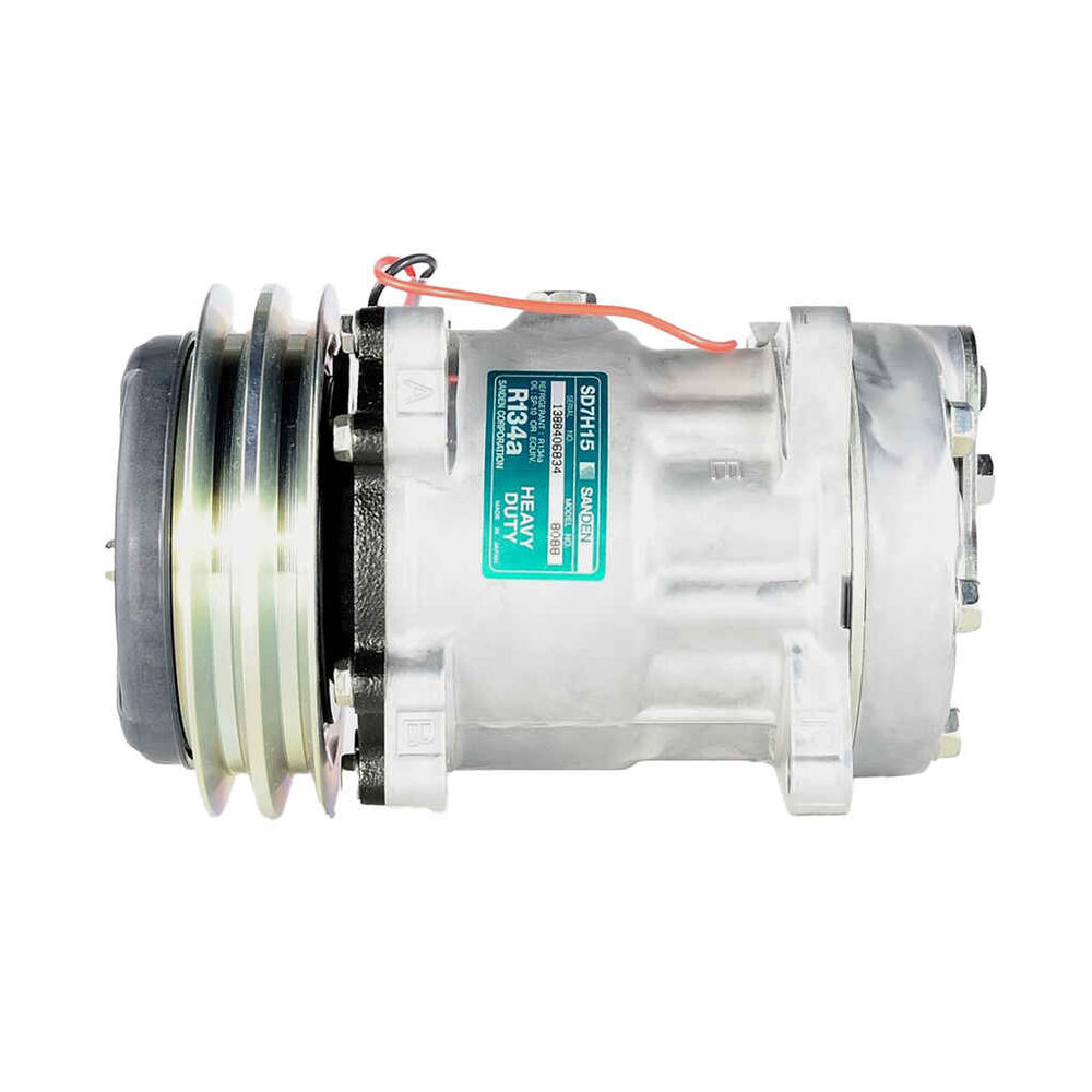 Ilmastointikompressori Sanden SD7H15-8088 12 V, Massey Ferguson
