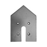 Kultivaattorin kärki 350x240x12mm, 3374351GP