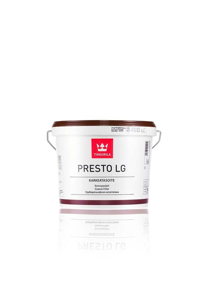 Kevyttasoite Presto LG 10 l karkea Tikkurila
