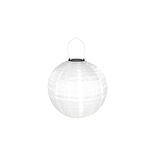 Solar valo, valkoinen pallo 30 cm
