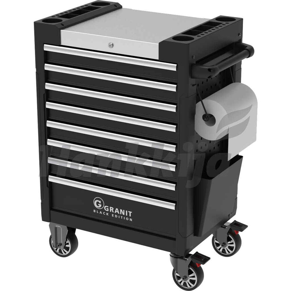 Työkaluvaunu Dynamic 2.0 Start 133-Osanen Black Edition