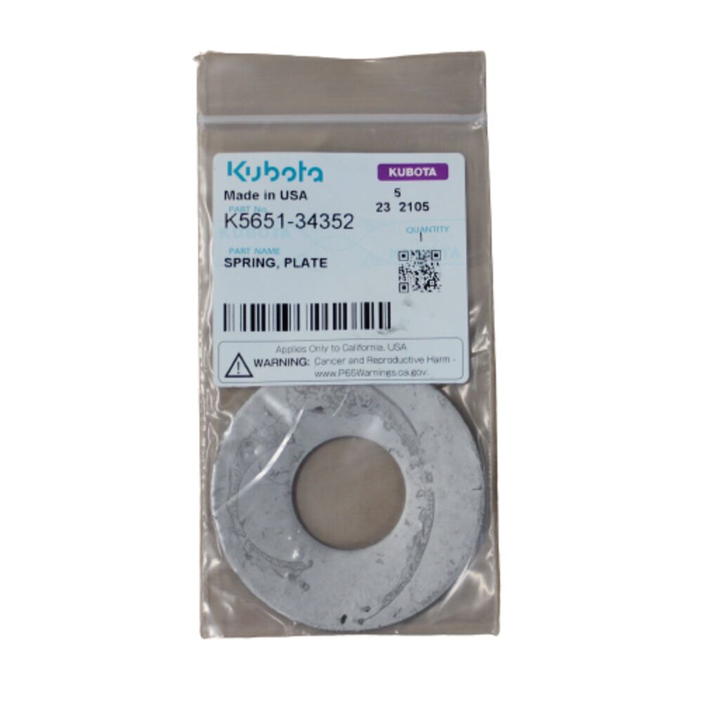 Terän aluslevy K5651-34352 Kubota
