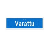 Sekure kyltti 50x16 Varattu