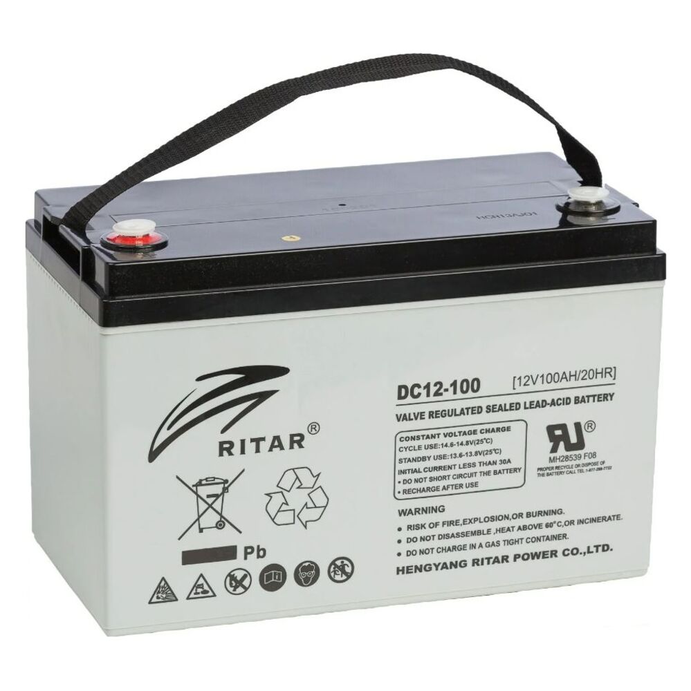 BrightSolar DC12-100 AGM akku