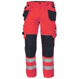 Riipputaskuhousut KNOXFIELD HV punainen