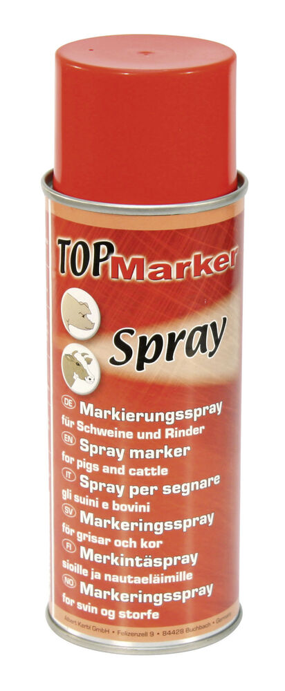 Merkintäspray 400 ml punainen