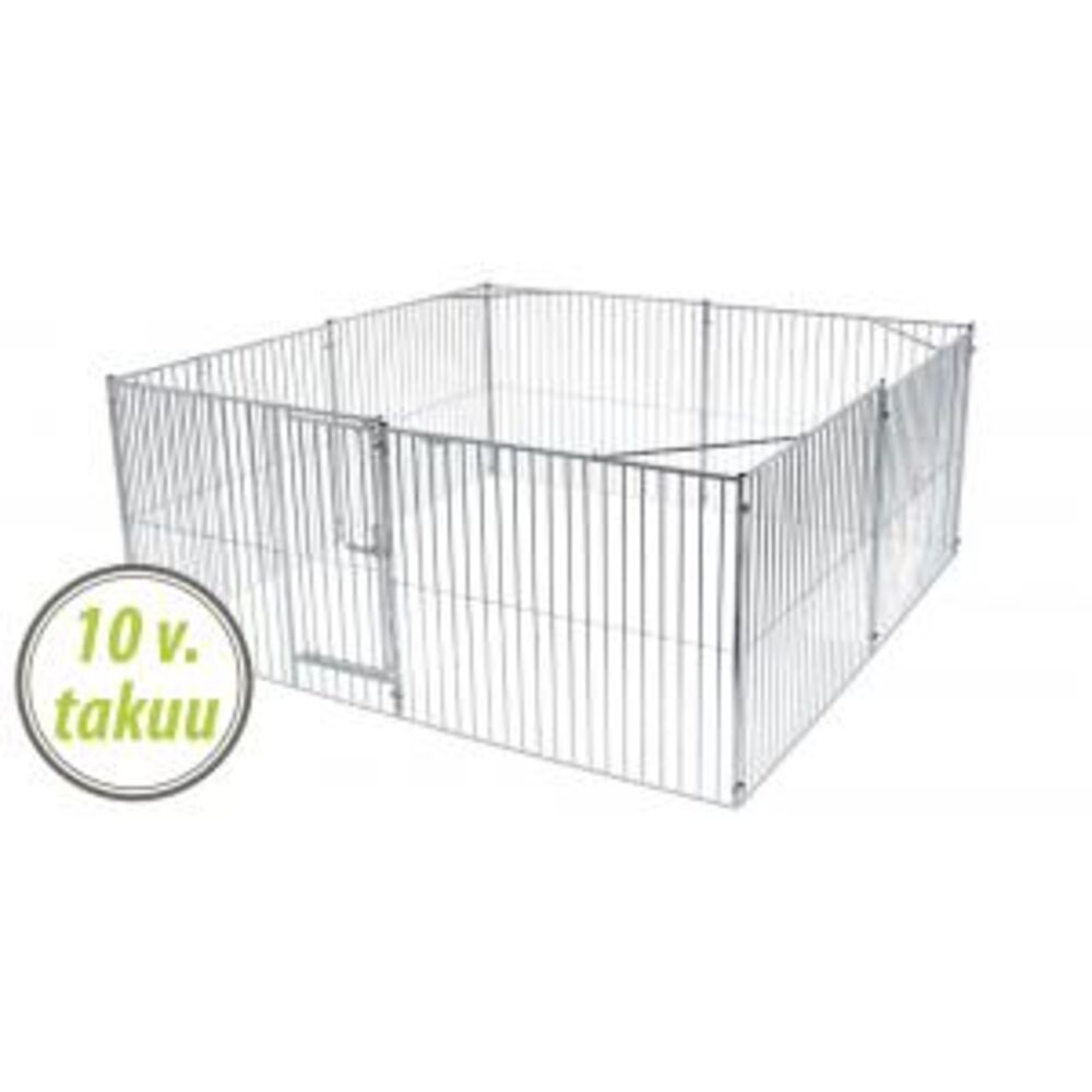 Jämpti Maxi koiran tarhapaketti kalteri 4x4m
