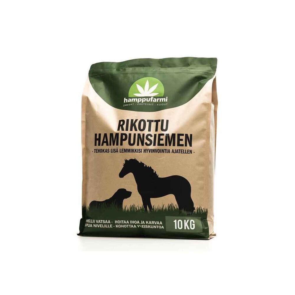 Heppahamppu rikottu hampunsiemen
