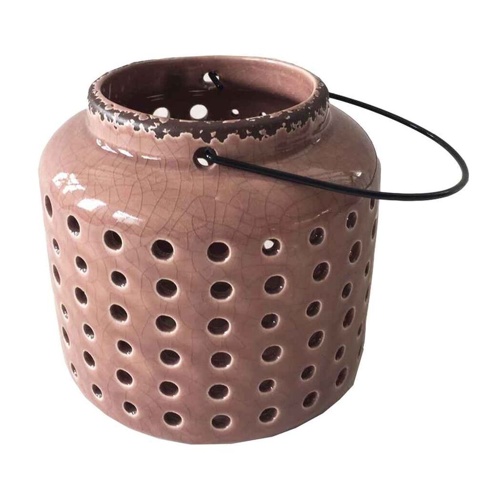 Lyhty kork. 12 cm vaaleanpunainen