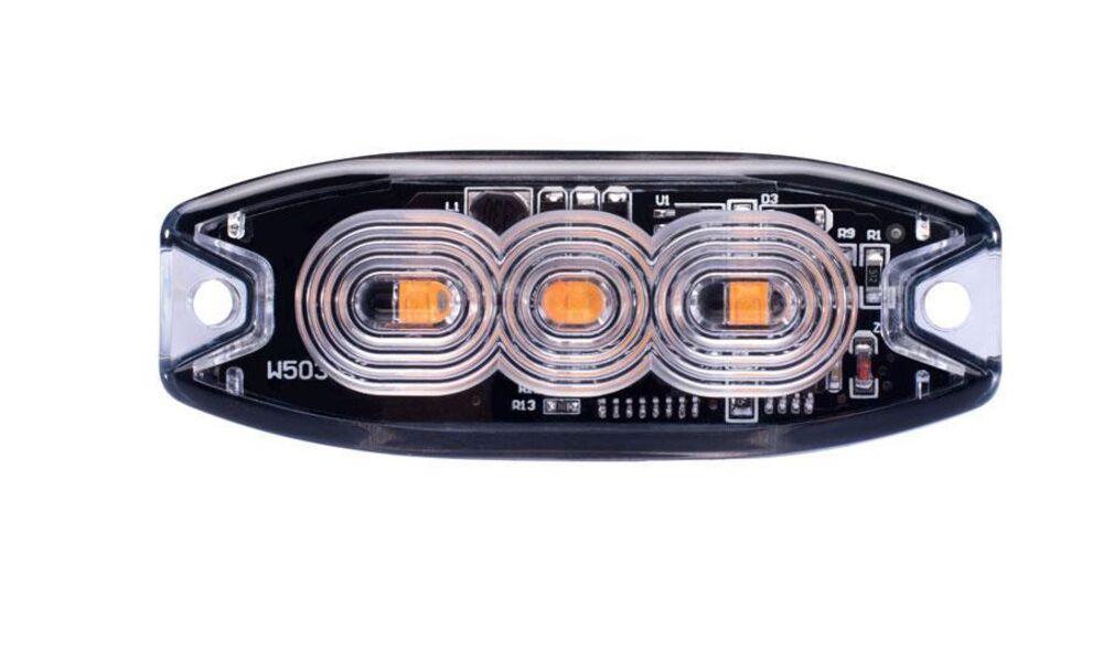 Led-Tasovilkku Keltainen Slim RVV033K Revon