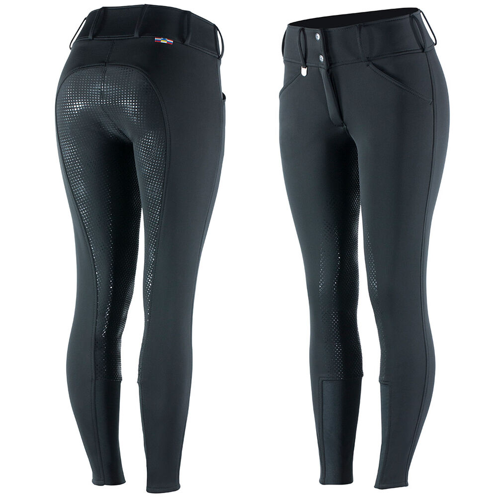 Ratsastushousut GP Thermopro musta