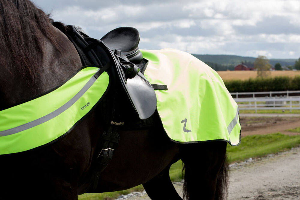 Heijastinrintaremmi Horze keltainen poni